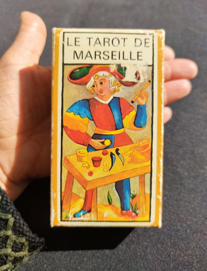 Marseille Tarot Deck – Maritxu de Guler – Rare 1983 Fournier First Edition
