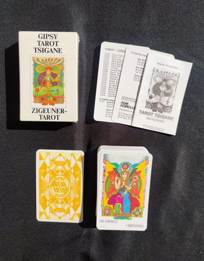 Gypsy Cards Game – First Edition 1982 by Walter Wegmüller | Rare Bohemian Divination Deck