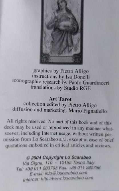 The Voice of the Saints Tarot – Rare 78-Card Christian Spiritual Deck by Lo Scarabeo (2004)