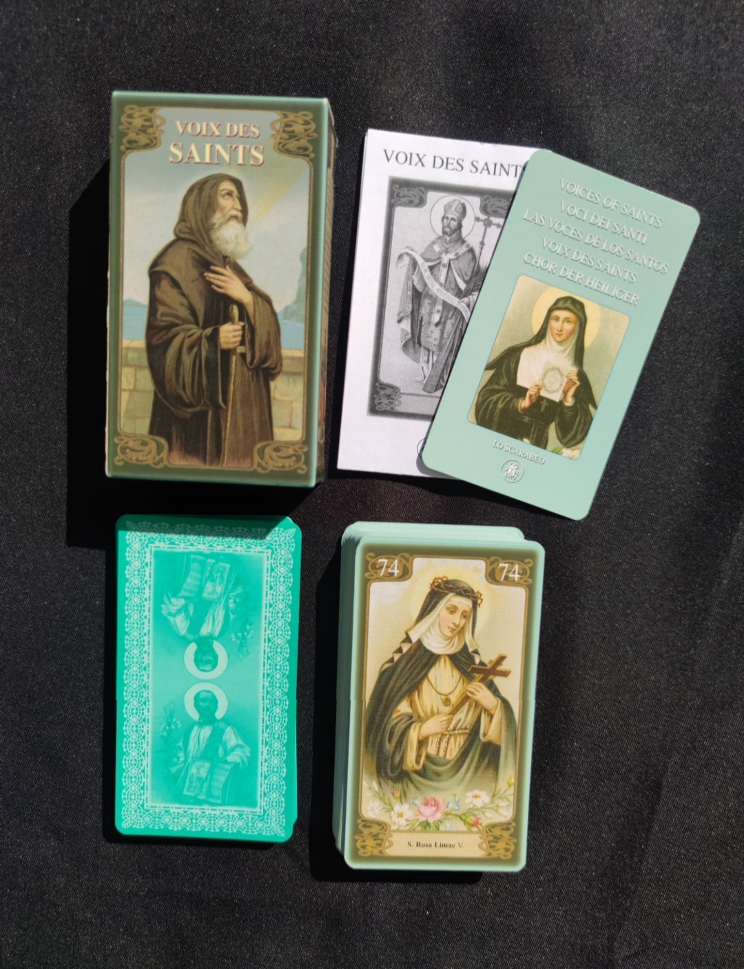 The Voice of the Saints Tarot – Rare 78-Card Christian Spiritual Deck by Lo Scarabeo (2004)