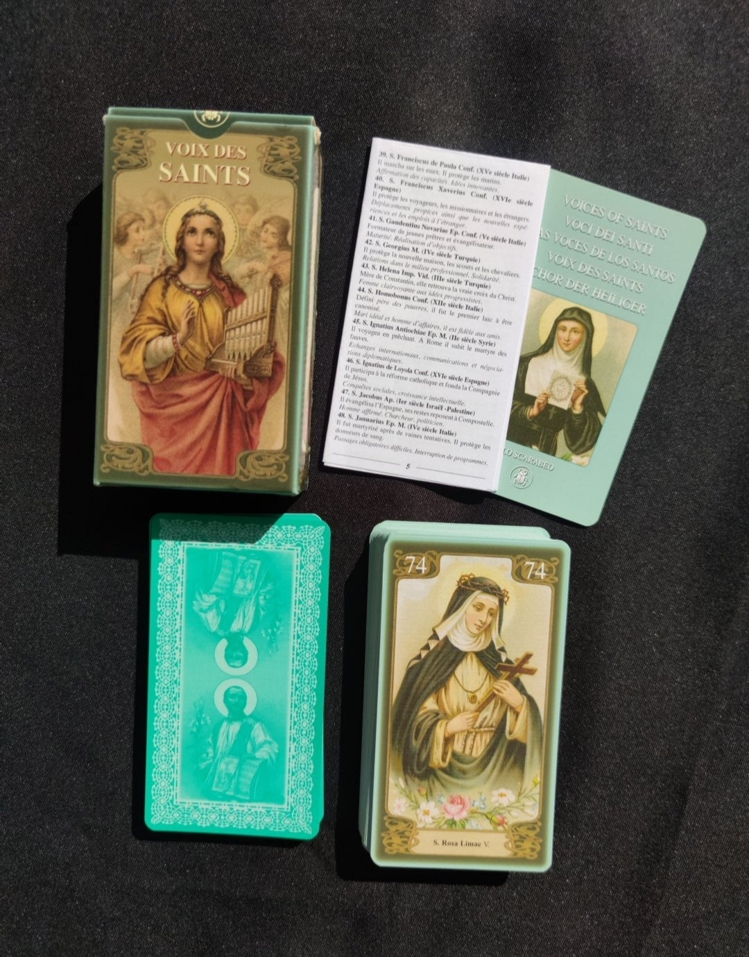The Voice of the Saints Tarot – Rare 78-Card Christian Spiritual Deck by Lo Scarabeo (2004)