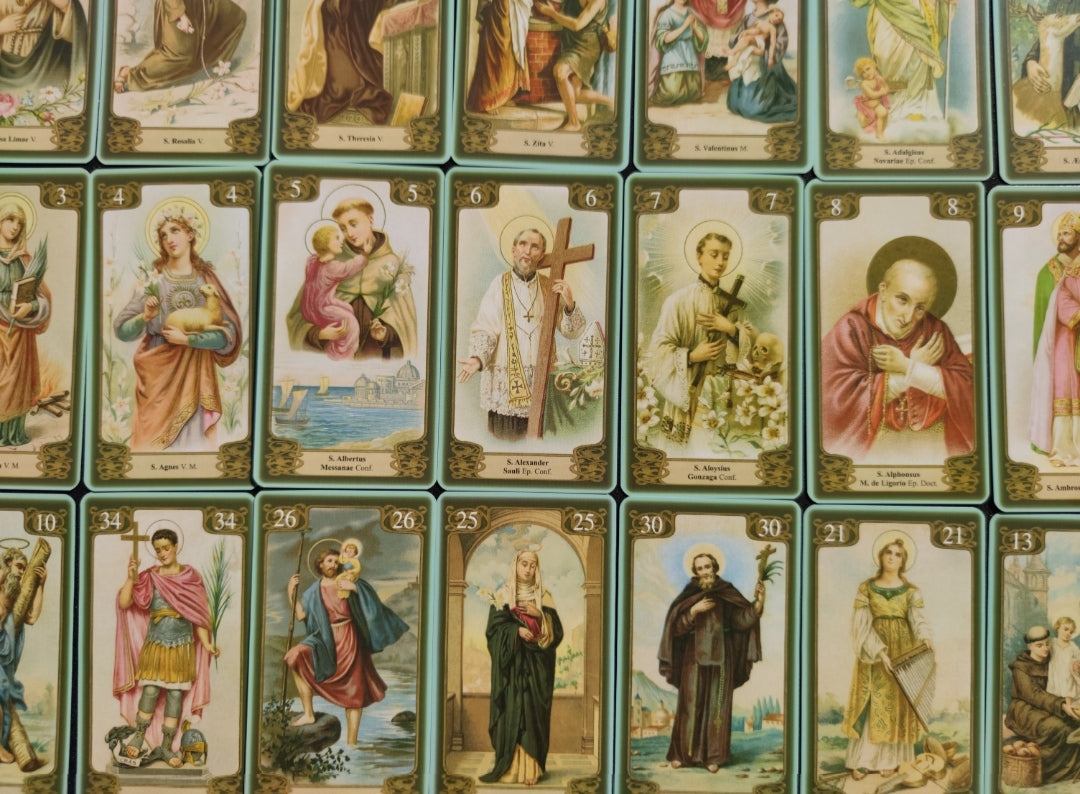 The Voice of the Saints Tarot – Rare 78-Card Christian Spiritual Deck by Lo Scarabeo (2004)