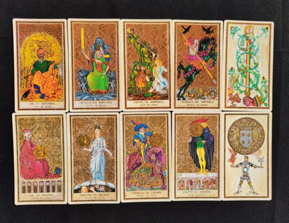 Shakespeare Tarot Deck by Luigi Scapini – Rare 1990 Limited Edition – 78 Cards + Guidebook