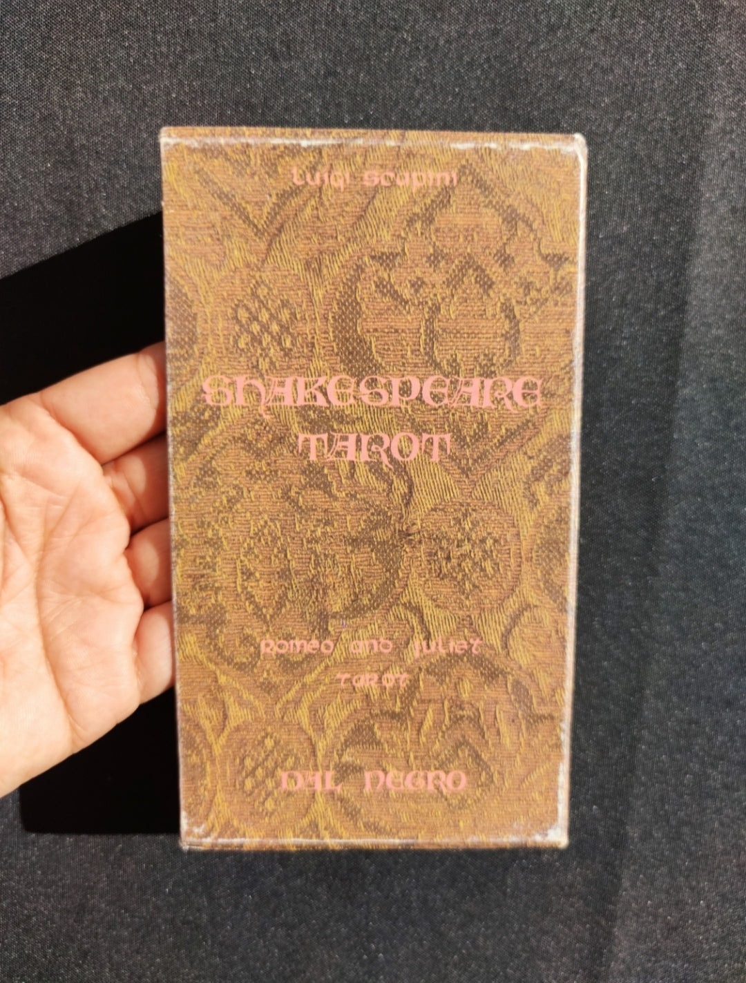 Shakespeare Tarot Deck by Luigi Scapini – Rare 1990 Limited Edition – 78 Cards + Guidebook