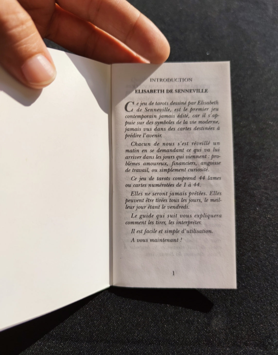 Elisabeth de Senneville Tarot Deck – Rare 44-Card Sealed Set – Artistic Divination Tool – Dusserre Edition