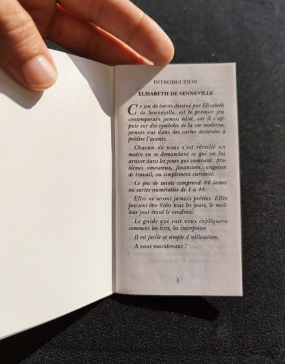 Elisabeth de Senneville Tarot Deck – Rare 44-Card Sealed Set – Artistic Divination Tool – Dusserre Edition