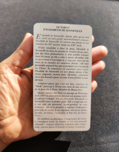 Elisabeth de Senneville Tarot Deck – Rare 44-Card Sealed Set – Artistic Divination Tool – Dusserre Edition