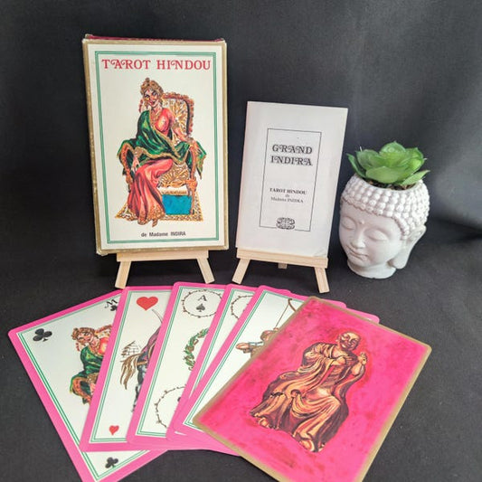 Madam Indira's Hindu Tarot – Rare 1993 Divinatory Deck Inspired by Mahabharata