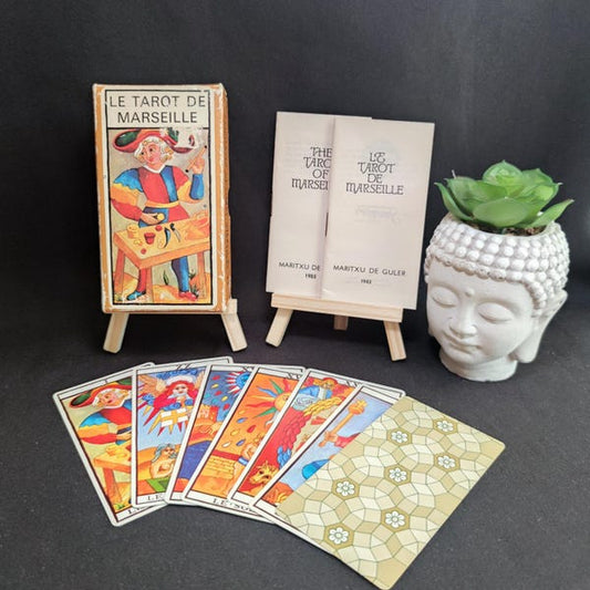 Marseille Tarot Deck – Maritxu de Guler – Rare 1983 Fournier First Edition