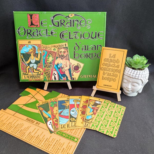 Alan Borvo Grand Celtic Oracle – Rare 1981 Divination Deck with Booklet