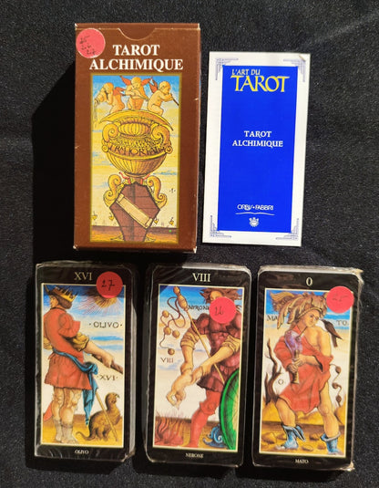 Alchemical Tarot – Rare 2002 Lo Scarabeo Deck – Sealed Esoteric Divination Cards