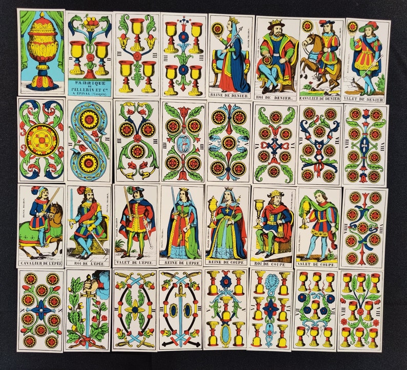 Tarot d'Épinal – Rare 1976 Reissue of Historic 1830 French Tarot Deck | Collector’s Edition