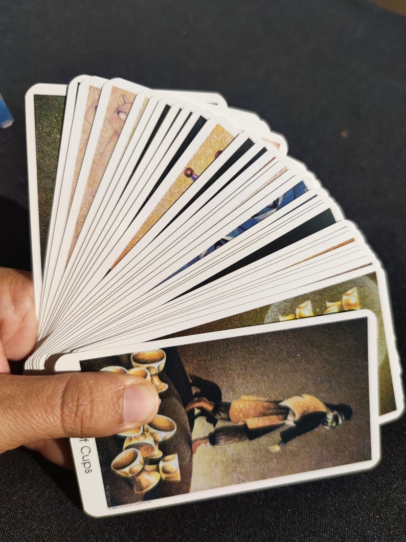 Tarot of the Cat People – Rare Vintage Tarot Deck by Karen Kuykendall – Complete with Booklet