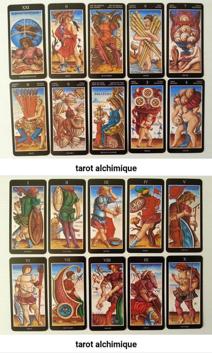 Alchemical Tarot – Rare 2002 Lo Scarabeo Deck – Sealed Esoteric Divination Cards