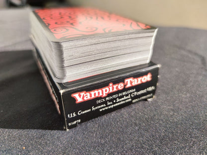 The Vampire Tarot – Rare 2001 Gothic Divination Deck by US Games Systems