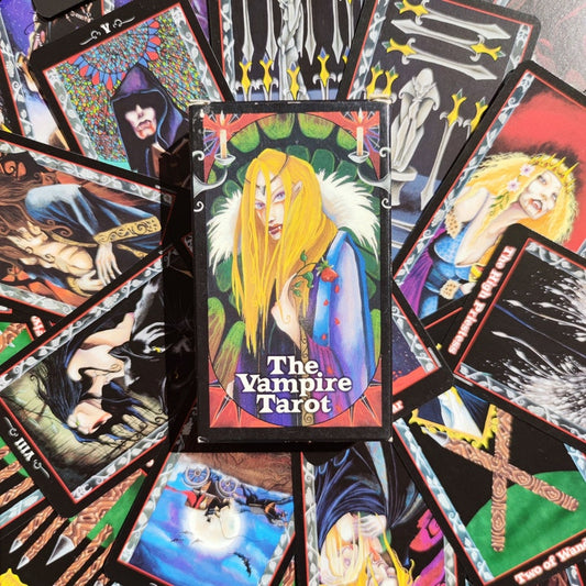 The Vampire Tarot – Rare 2001 Gothic Divination Deck by US Games Systems