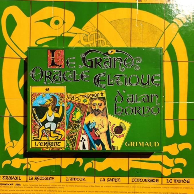 Alan Borvo Grand Celtic Oracle – Rare 1981 Divination Deck with Booklet