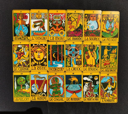 Alan Borvo Grand Celtic Oracle – Rare 1981 Divination Deck with Booklet
