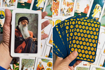 Rare 1996 Rajneesh Tarot Deck – 60 Illustrated Cards + Guidebook, Spiritual Divination