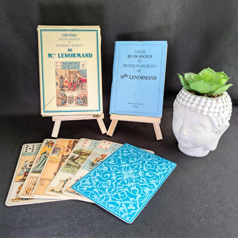 Grand Jeu de Société et Pratiques Secrètes de Mlle Lenormand – Dusserre 1991