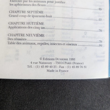 Grand Jeu de Société et Pratiques Secrètes de Mlle Lenormand – Dusserre 1991