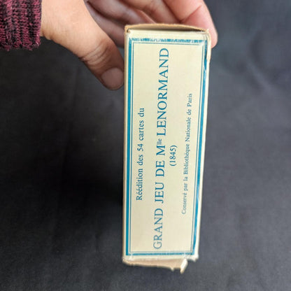 Grand Jeu de Société et Pratiques Secrètes de Mlle Lenormand – Dusserre 1991