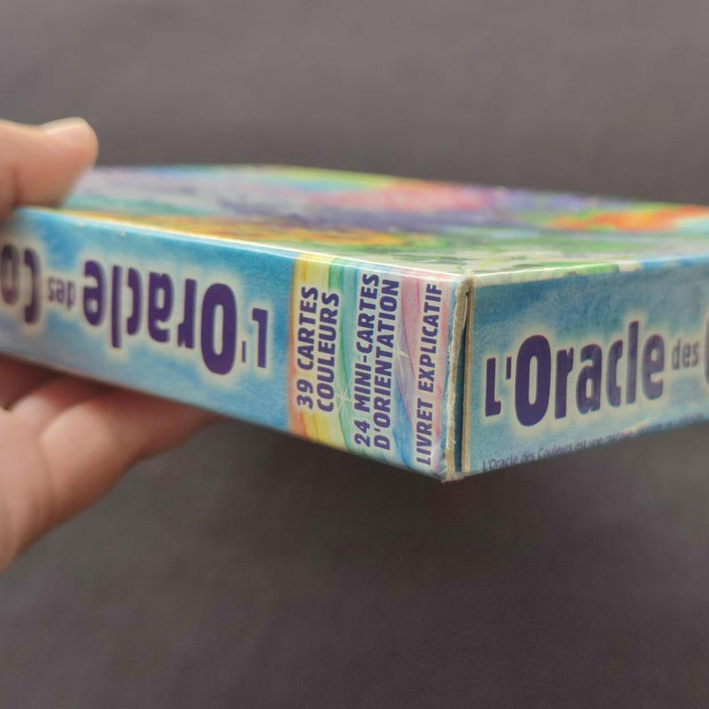 L'Oracle des Couleurs – Rare First Edition Divination Deck by Marie-France Lecoutre (2000)