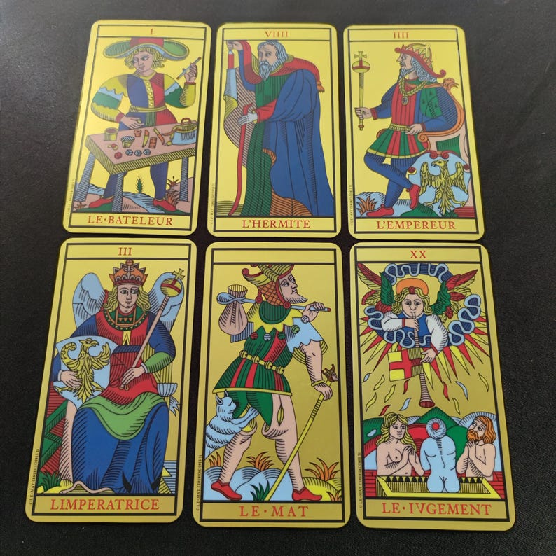 Reconstituted Tarot of Marseille – Le Mat – 2005
