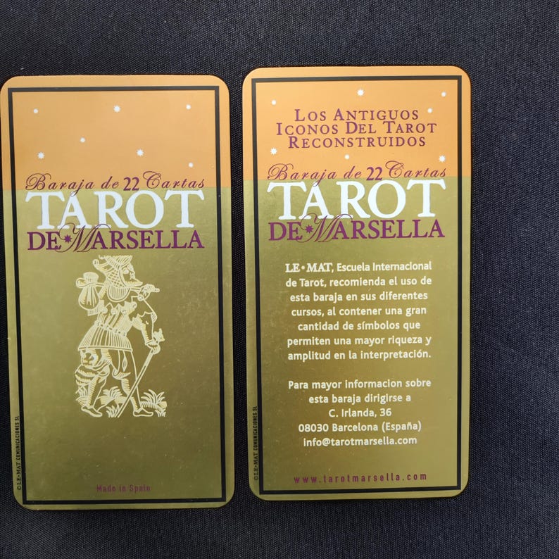 Reconstituted Tarot of Marseille – Le Mat – 2005