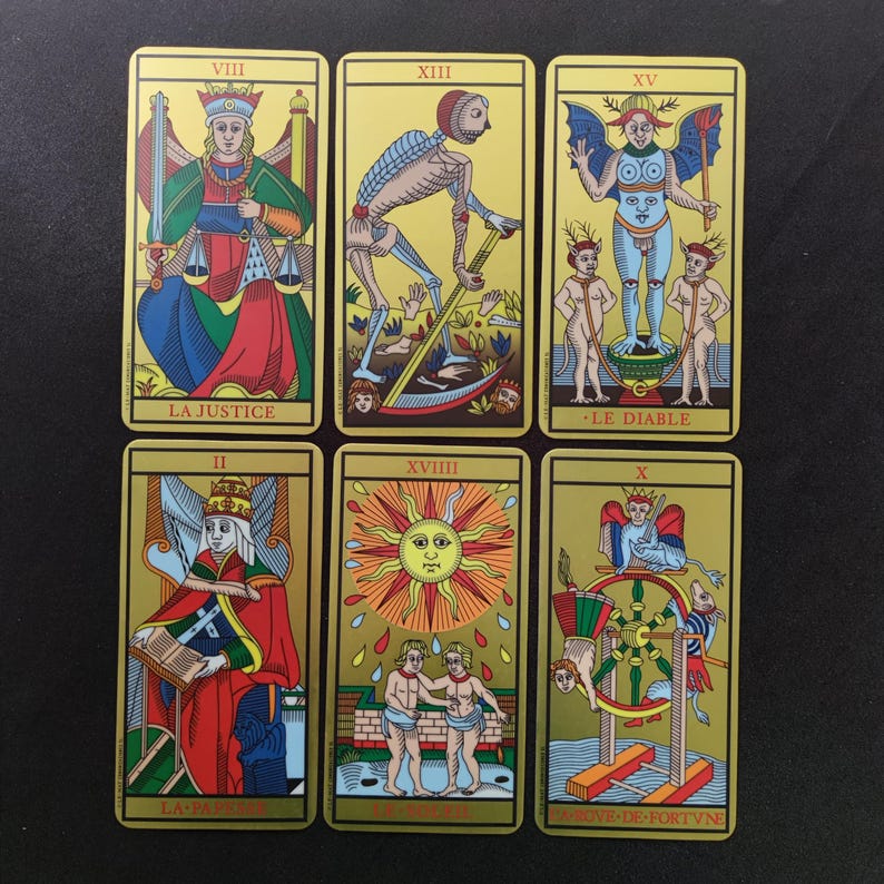 Reconstituted Tarot of Marseille – Le Mat – 2005