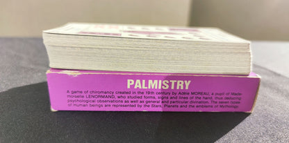 Hand game,palmistry-Grimaud- 1969-gift-divination-cartomancy-clairvoyance-fortune telling- tarot deck-esotericism-prediction