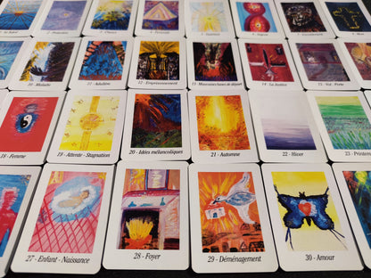 Oracle of Light – Rare 2015 French Divination Card Deck by Patrick Jeau – 52 Cards + Guidebook