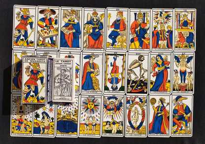 Tarot of Marseille Tchalaï 1981-Grimaud-gift-divination-cartomancy-clairvoyance-fortune telling- tarot deck-esotericism-prediction
