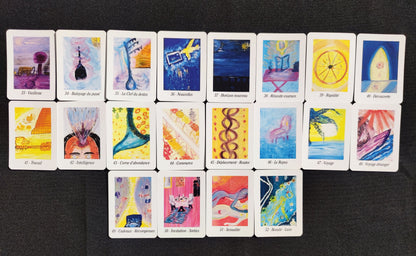 Oracle of Light – Rare 2015 French Divination Card Deck by Patrick Jeau – 52 Cards + Guidebook