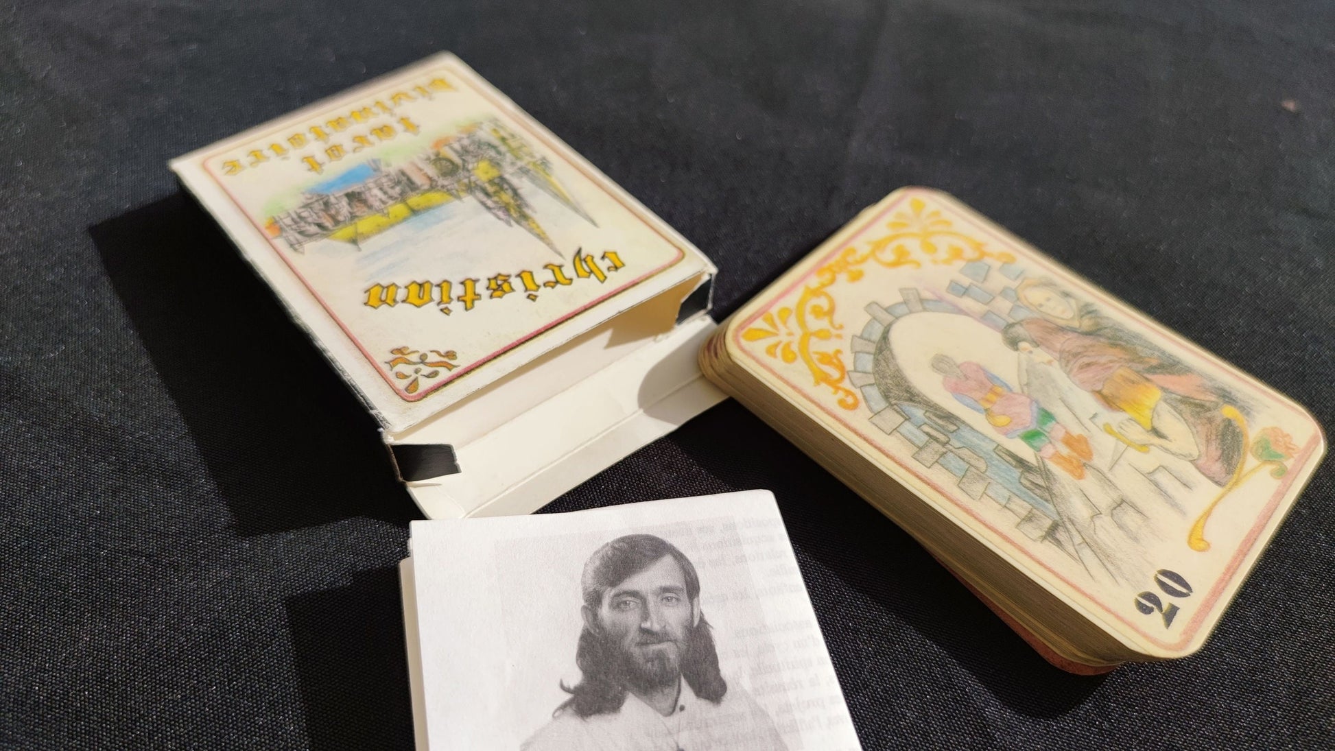 Christian divinatory tarot 1991 -Gift -Divination -Cartomancy -Clairvoyance -Fortune telling -Tarot deck -Esotericism 