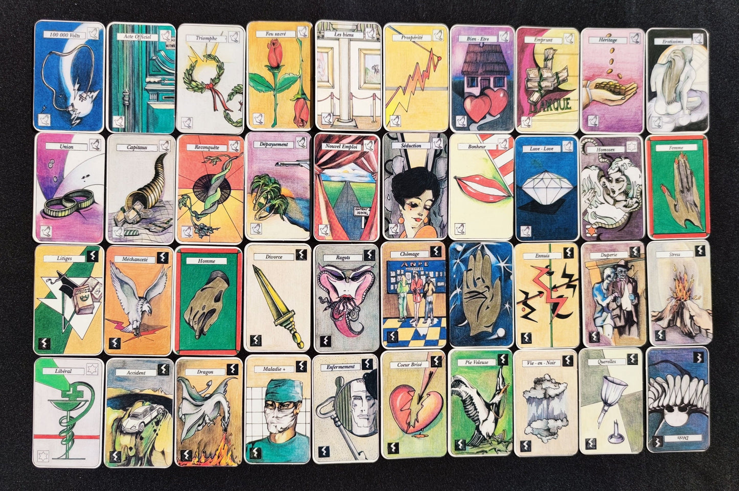 Oracle Ryl 1999-Gift-Divination -Cartomancy -Clairvoyance-Fortune telling -Tarot deck-Esotericism -Prediction