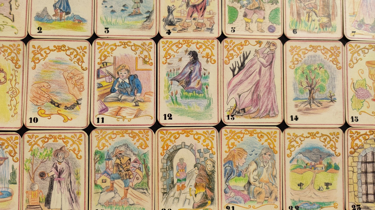 Christian divinatory tarot 1991 -Gift -Divination -Cartomancy -Clairvoyance -Fortune telling -Tarot deck -Esotericism 