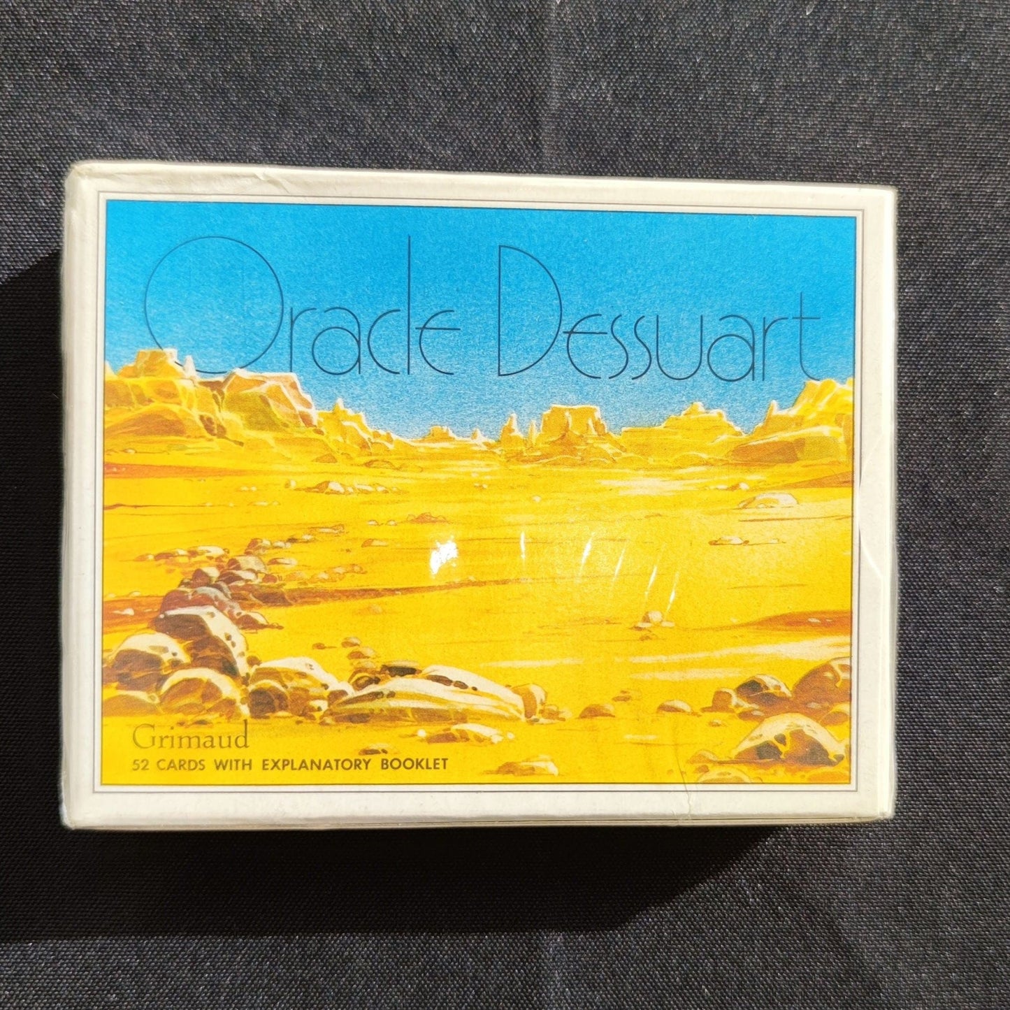 Oracle Dessuart in blister 1986 grimaud--gift-divination-cartomancy-clairvoyance-fortune telling-tarot deck-esotericism-divinatory guidance