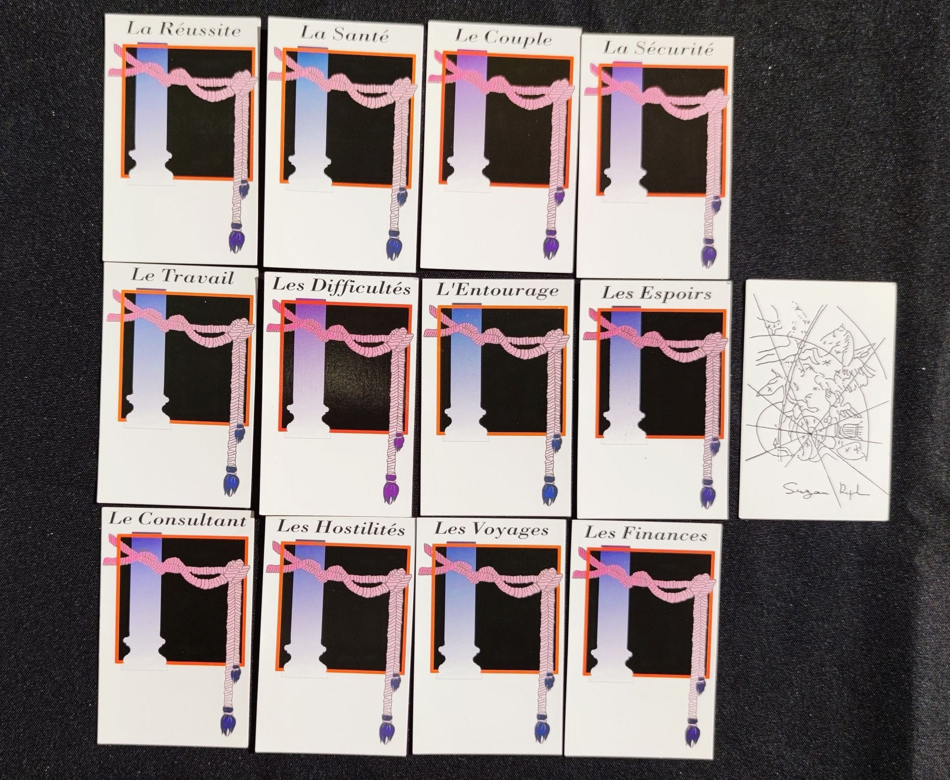 Oracle Ryl 1999-Gift-Divination -Cartomancy -Clairvoyance-Fortune telling -Tarot deck-Esotericism -Prediction