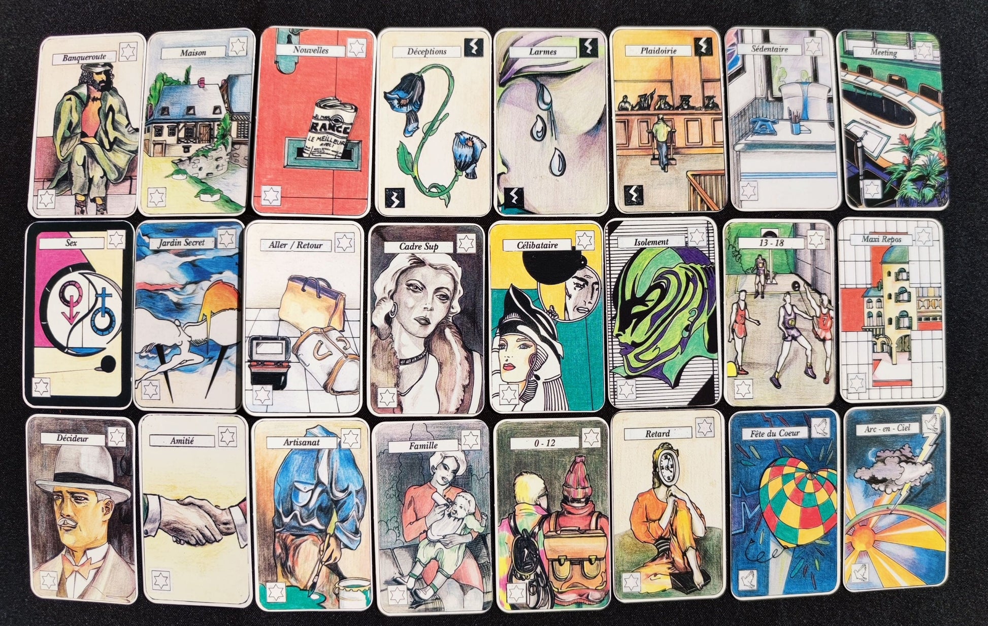 Oracle Ryl 1999-Gift-Divination -Cartomancy -Clairvoyance-Fortune telling -Tarot deck-Esotericism -Prediction