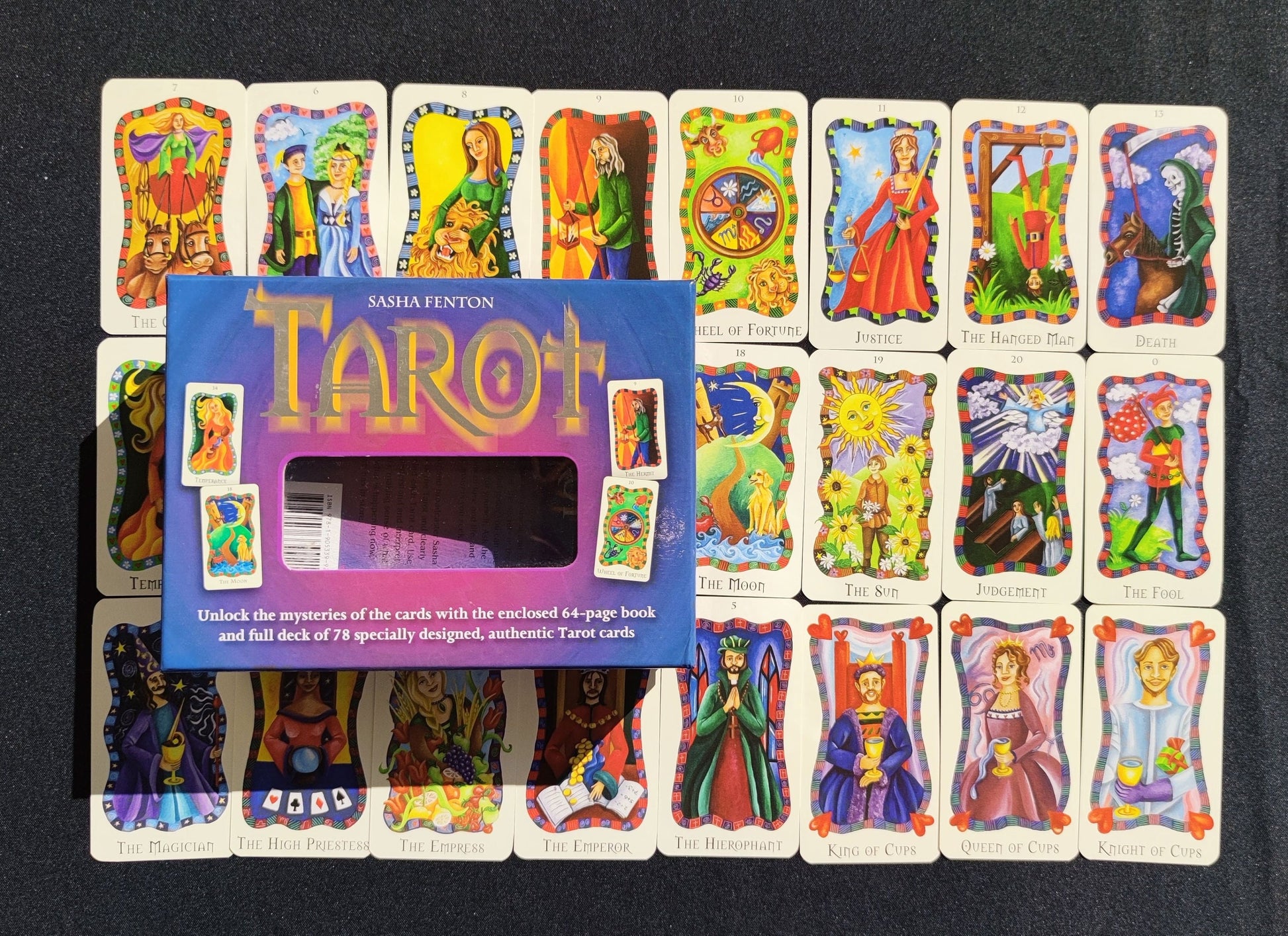 Sasha Fenton Tarot 2014-Gift -Divination -Cartomancy -Clairvoyance -Fortune telling -Tarot deck -Esotericism 