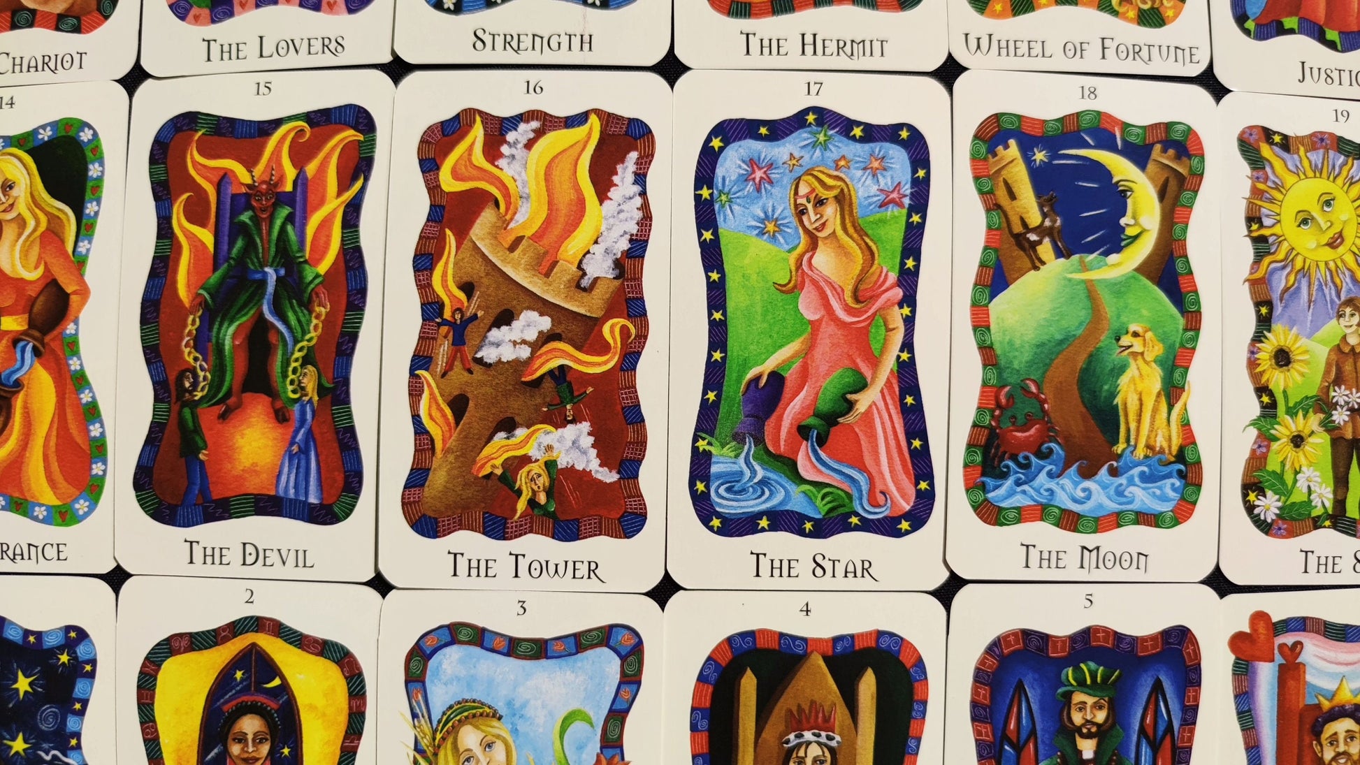 Sasha Fenton Tarot 2014-Gift -Divination -Cartomancy -Clairvoyance -Fortune telling -Tarot deck -Esotericism 