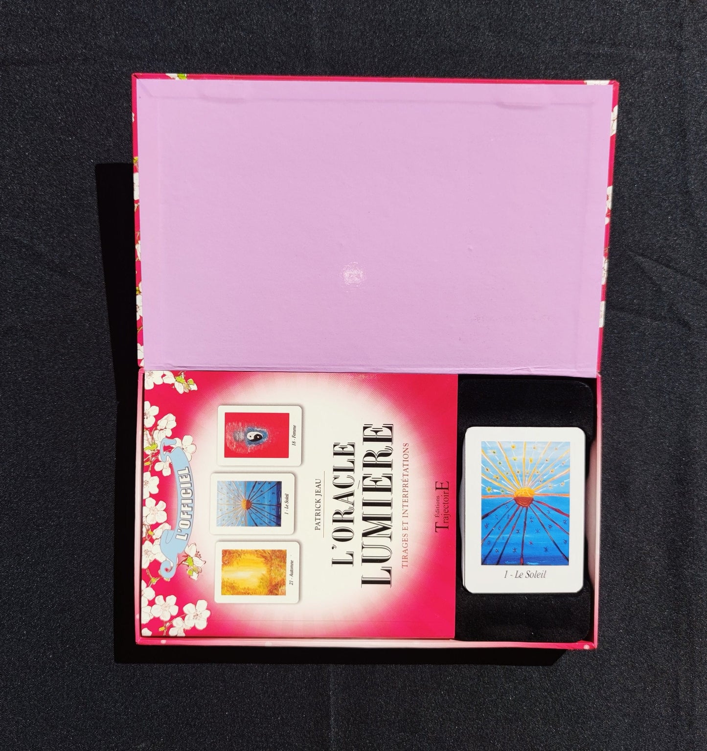 Oracle of Light – Rare 2015 French Divination Card Deck by Patrick Jeau – 52 Cards + Guidebook