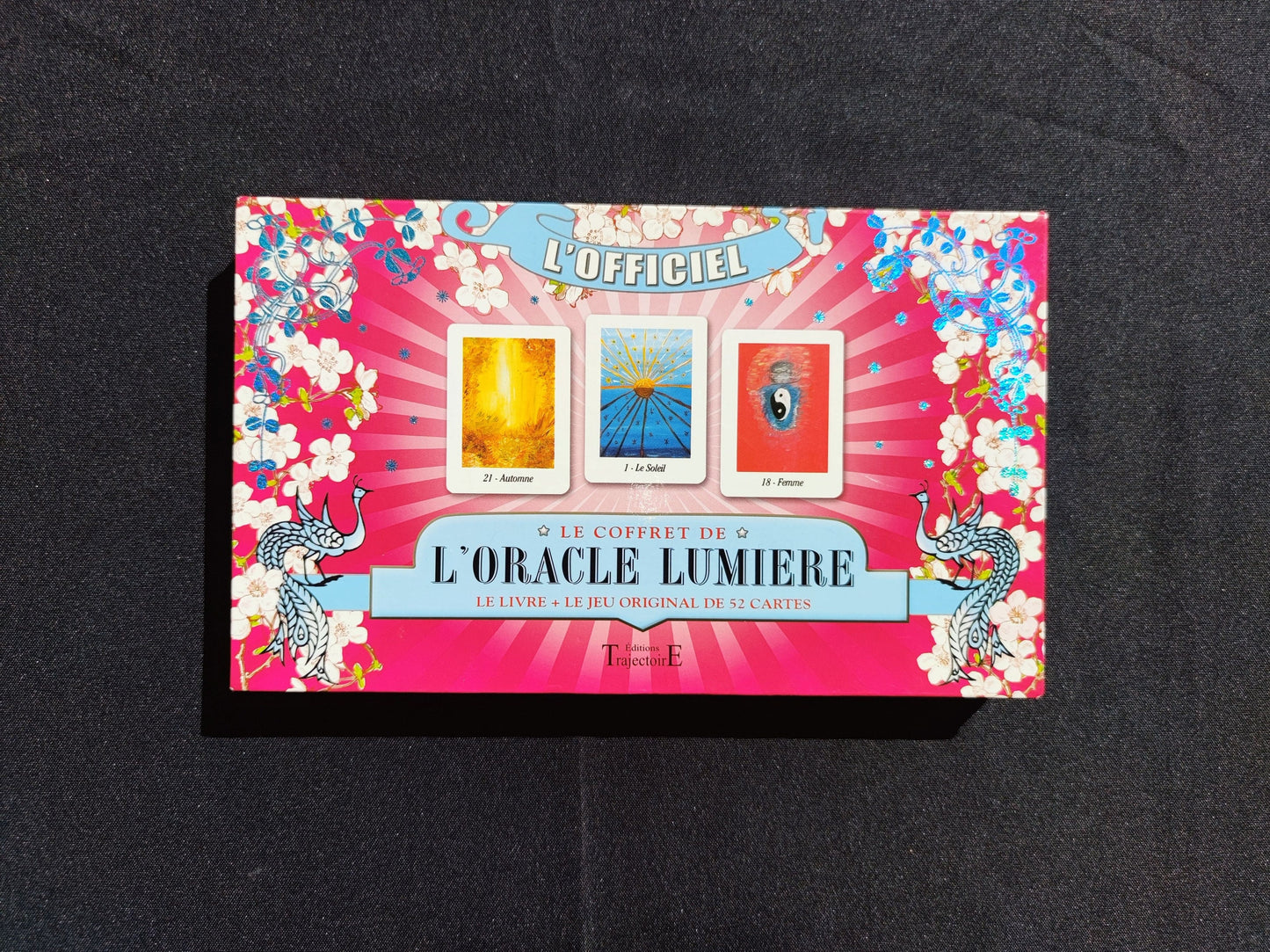 Oracle of Light – Rare 2015 French Divination Card Deck by Patrick Jeau – 52 Cards + Guidebook