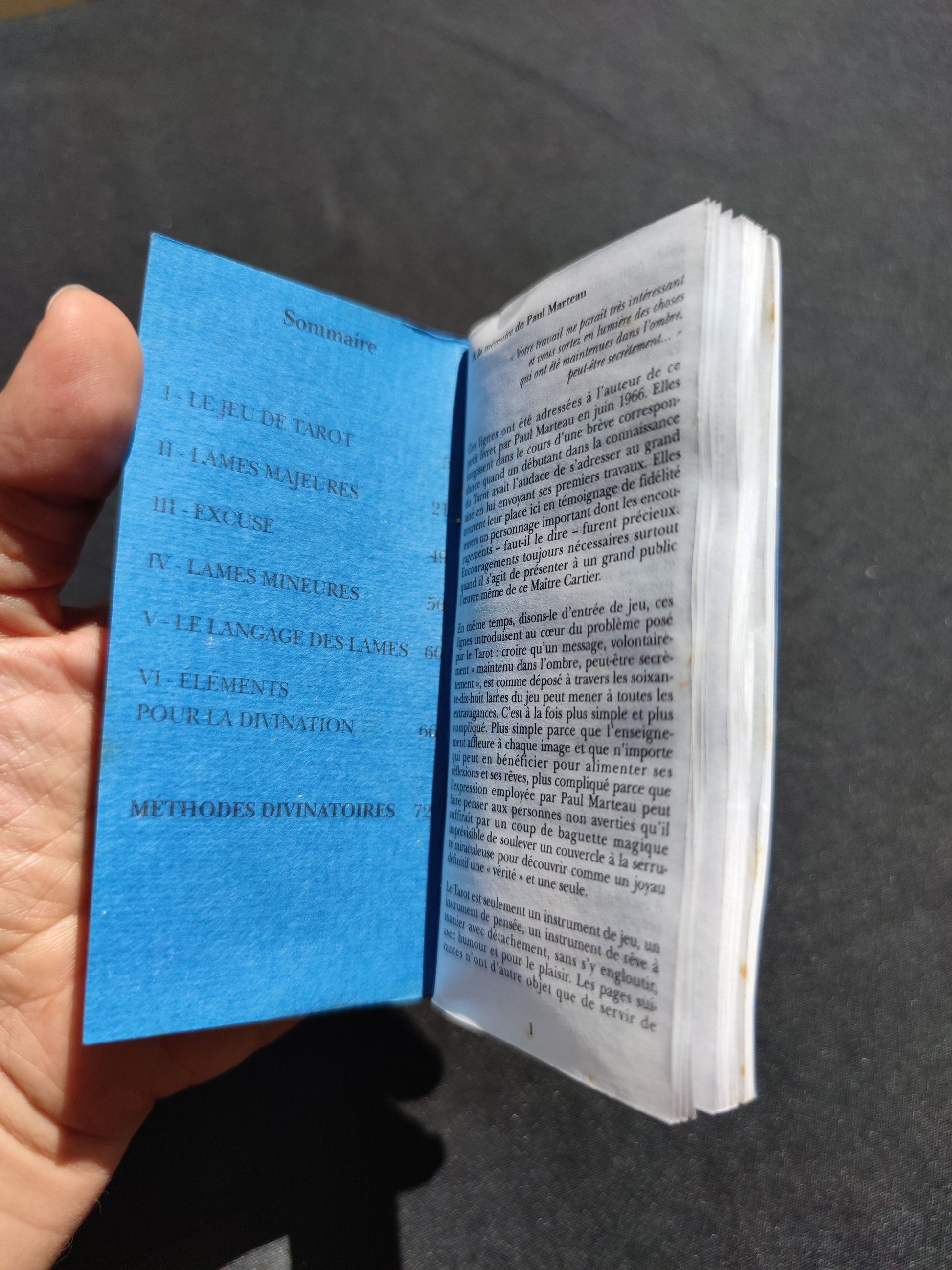 Tarot de Marseille box set by Paul Marteau 1990- Dusserre-gift-divination-cartomancy-clairvoyance-fortune telling- tarot deck-esotericism