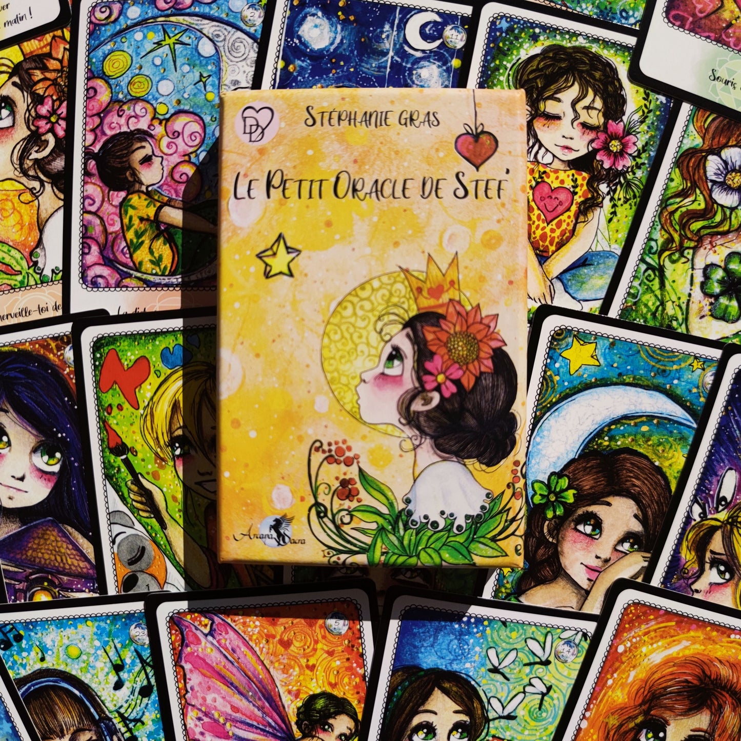 Little Oracle of Steph – Intuitive Oracle Deck for Personal Growth – 2020 Rare Edition by Stéphanie Gras
