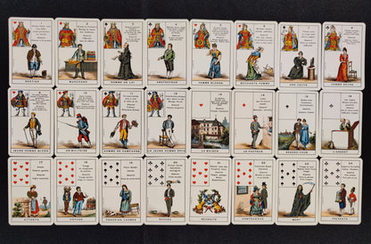 The Little Fortune Teller 1969- grimaud--gift-divination-cartomancy-clairvoyance-fortune telling-tarot deck-esotericism-divinatory guidance