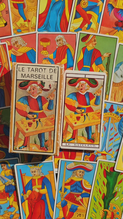 Marseille Tarot Deck – Maritxu de Guler – Rare 1983 Fournier First Edition