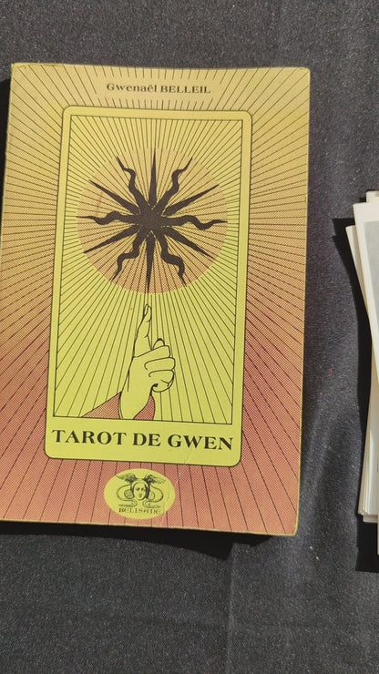 Gwen’s Tarot – Ultra Rare 1979 Divination Deck – 22 Major Arcana + Illustrated Book