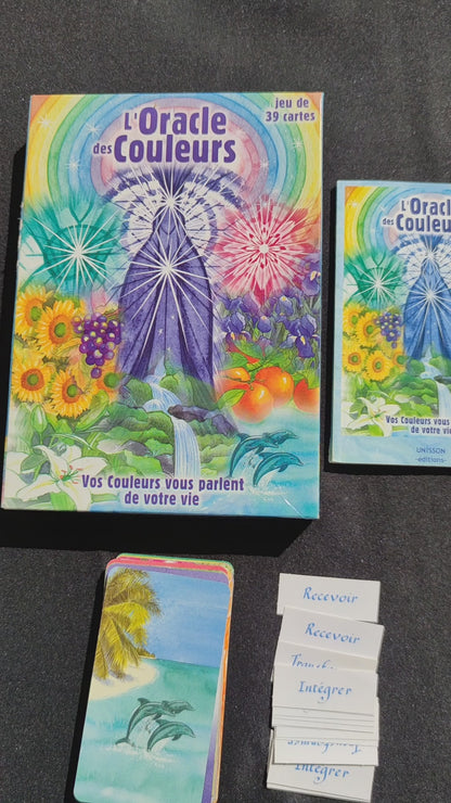 L'Oracle des Couleurs – Rare First Edition Divination Deck by Marie-France Lecoutre (2000)